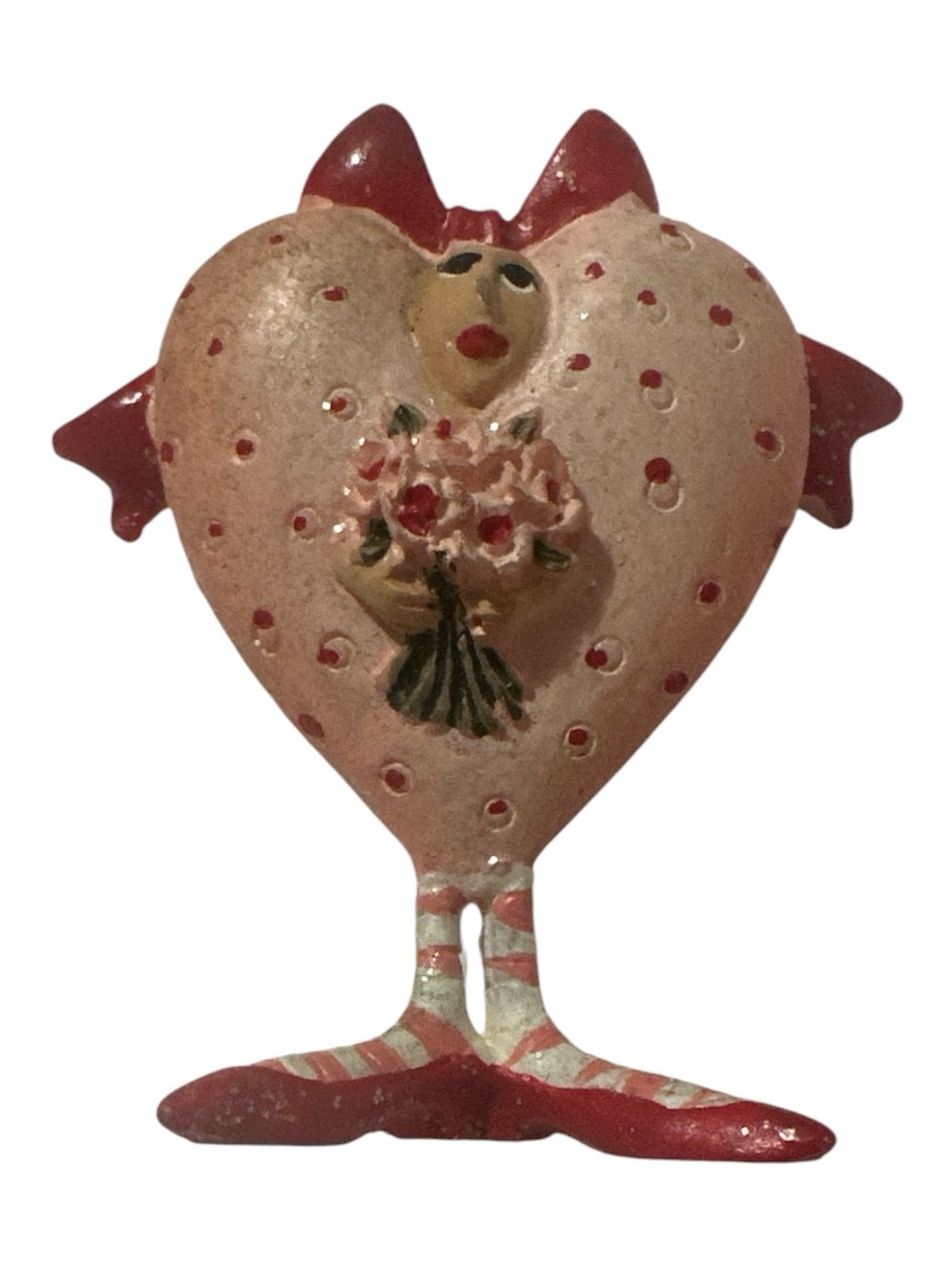 Department 56 Krinkles Patience Brewster Valentine  Pin Brooch